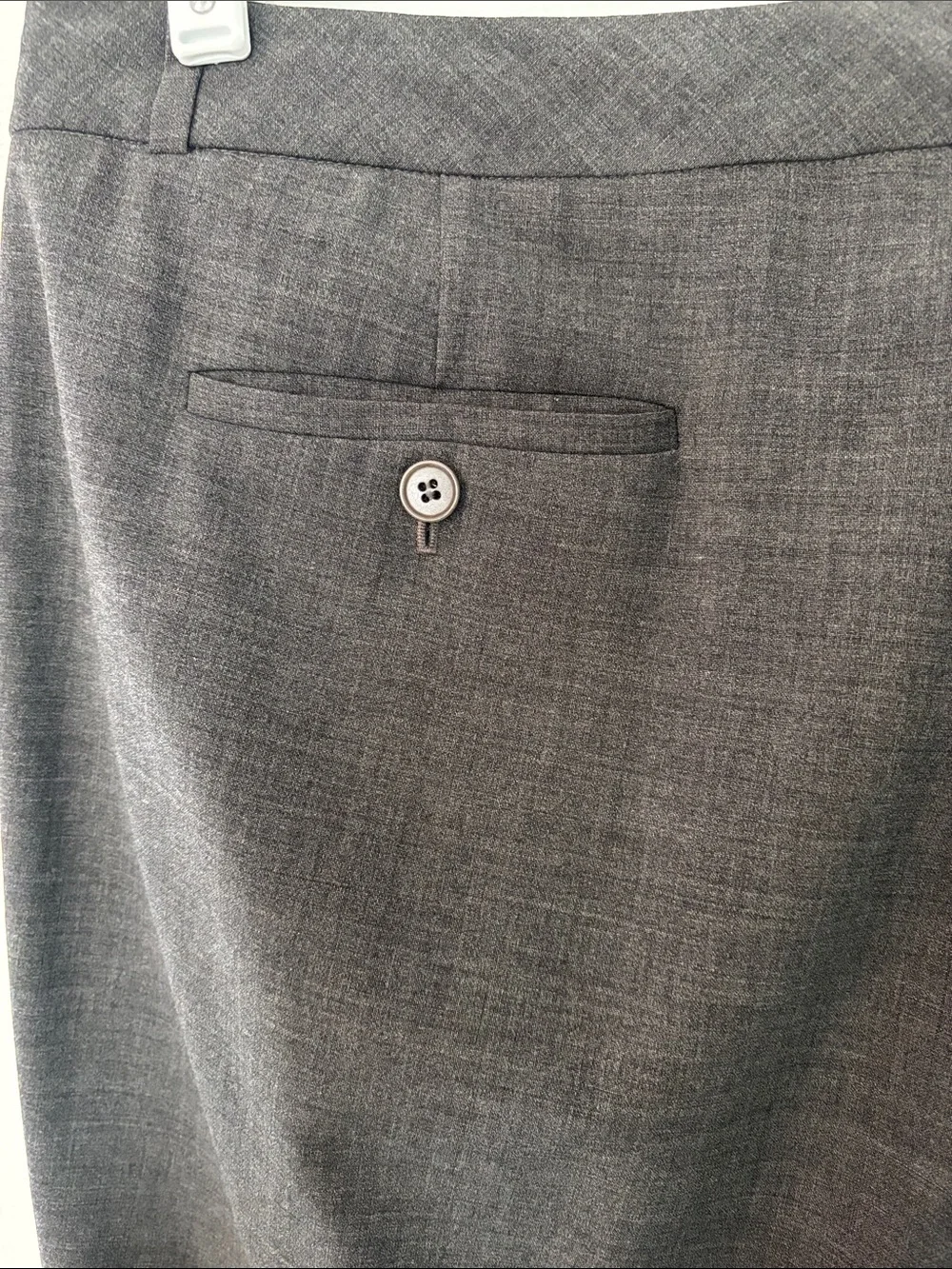 Talbots Dark Gray Lightweight Dress Trousers - Picture 3 of 5